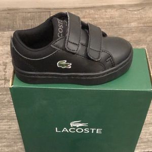 100% authentic Lacoste sneaker shoe with box for boys/ kids